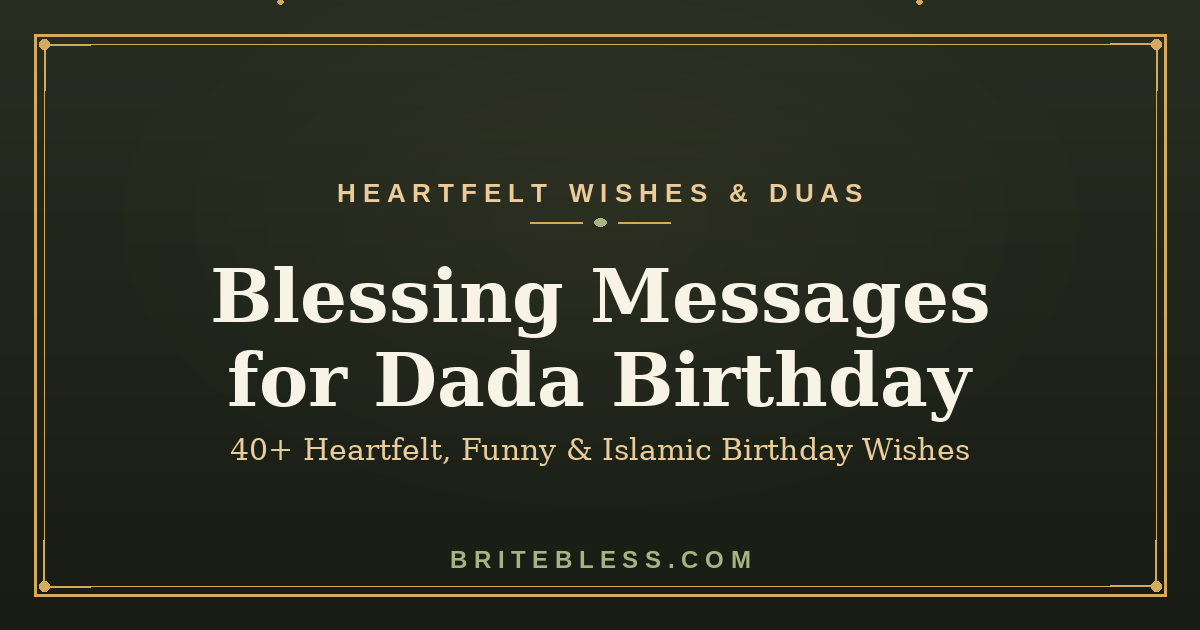 blessing messages for dada birthday